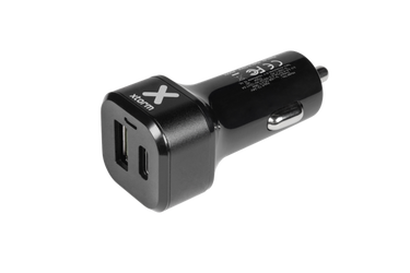Auto-Ladegeräte Pro (48W) USB-C + USB-A - Schwarz